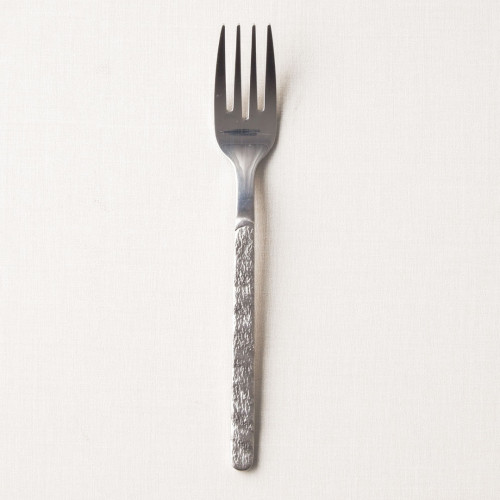 Embossed Silver Dessert Fork