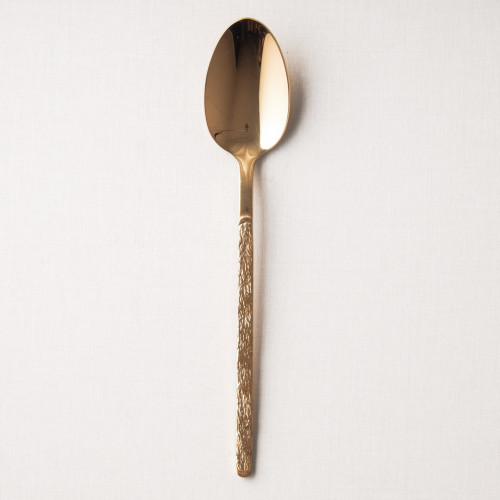 Embossed Gold Table Spoon