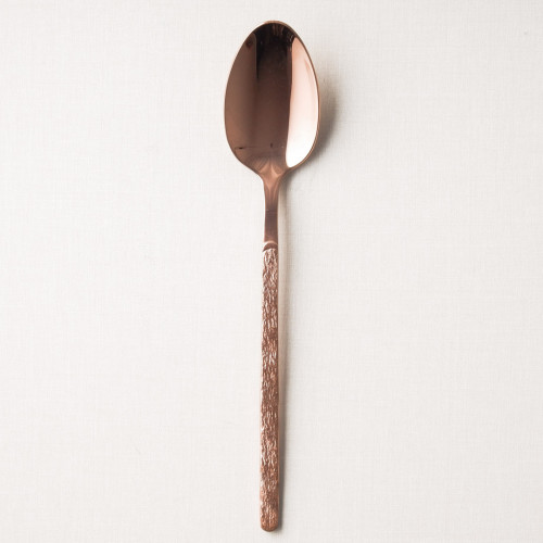 Embossed Rose Gold Table Spoon