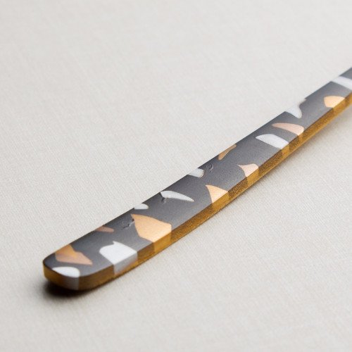 Festive Black and Brass Table Fork 2
