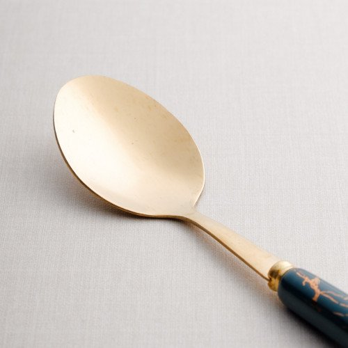 Marble Streaks Green Tea Spoon 2
