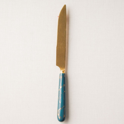Marble Streaks Green Cutleries Set 3