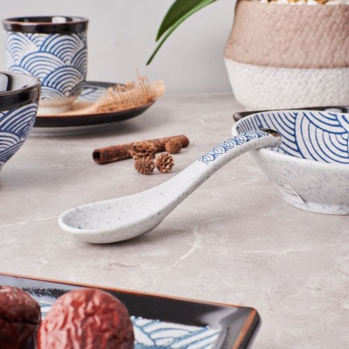 Seigaiha Duck Spoon 13.5cm 5