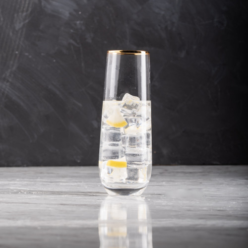 GOLD-RIMMED 026 HIGHBALL GLASS 300cc