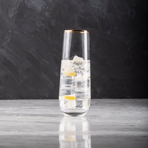 GOLD-RIMMED 026 HIGHBALL GLASS 300cc