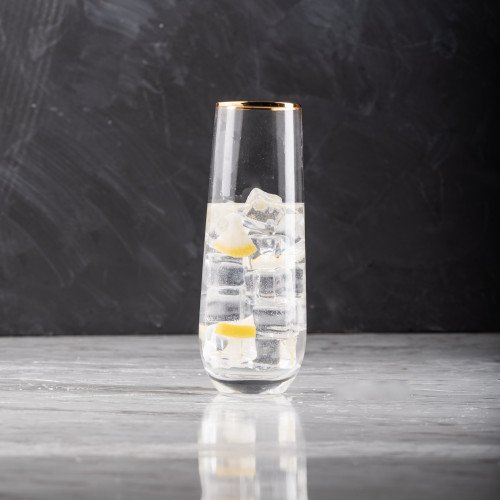 GOLD-RIMMED 026 HIGHBALL GLASS 300cc