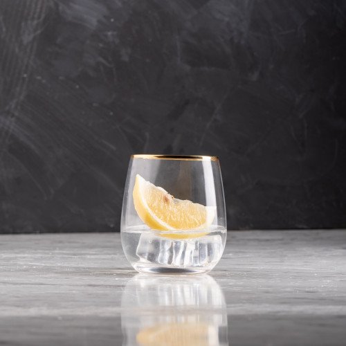 GOLD-RIMMED 028 HIGHBALL GLASS 350cc