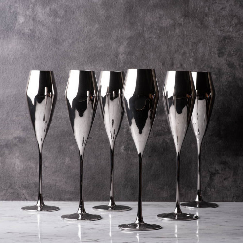 MARQUIS 250cc SILVER CHAMPAGNE GLASS 036 3