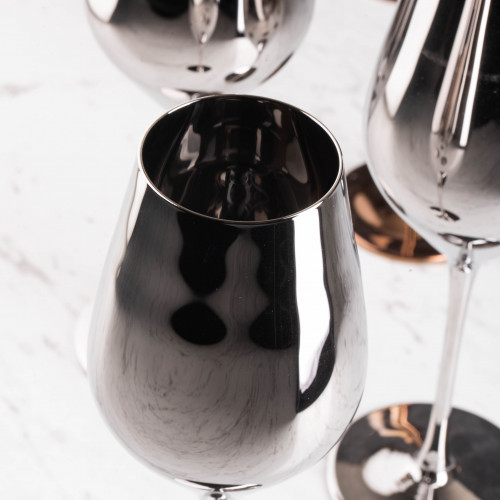 VISCOUNT 490cc SILVER WINE GLASS 047 2