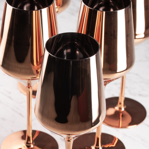 EARL 530cc ROSE GOLD WINE GLASS 057 2