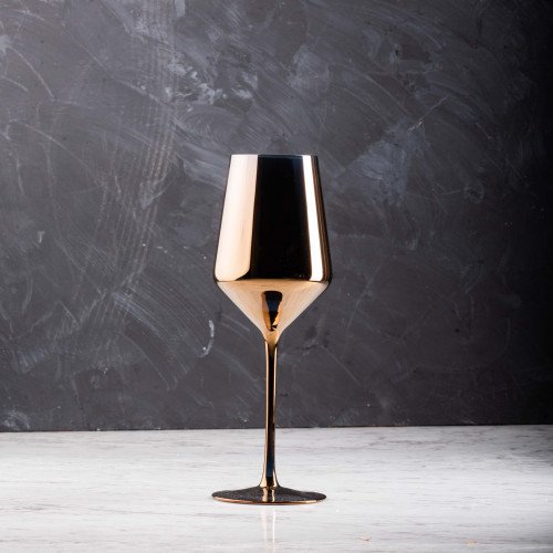 EARL 530cc ROSE GOLD WINE GLASS 057 3