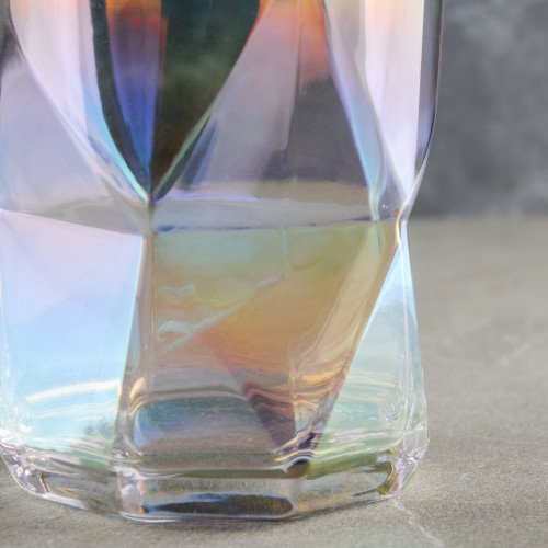 Faceted Bar Glass 400ml - Radiant 2
