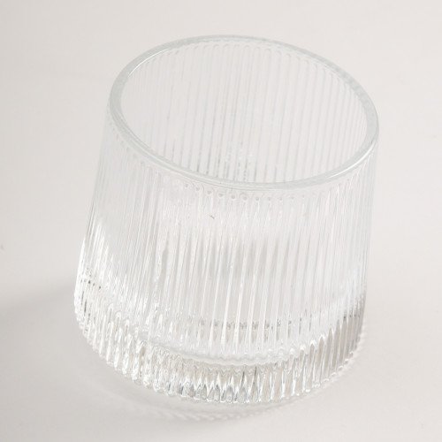 Bartender Rock Glass 160ml - Ribbed Grip 2