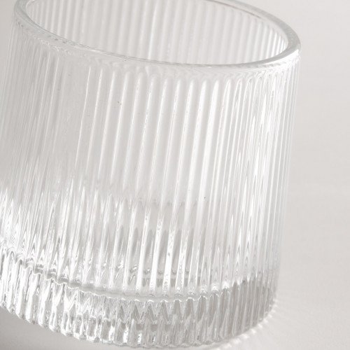 Bartender Rock Glass 160ml - Ribbed Grip 5