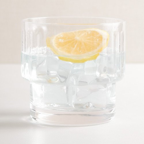 Striped Gelato Cup 270ml - Low Stem