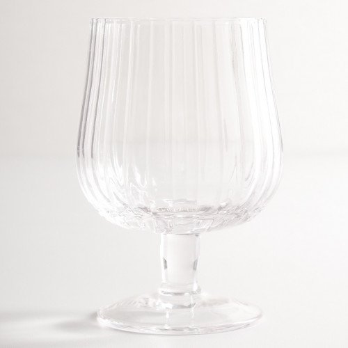 Striped Gelato Cup 320ml - Goblet Style 3