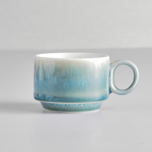 Gaia Caldera Green Espresso Cup Stackable