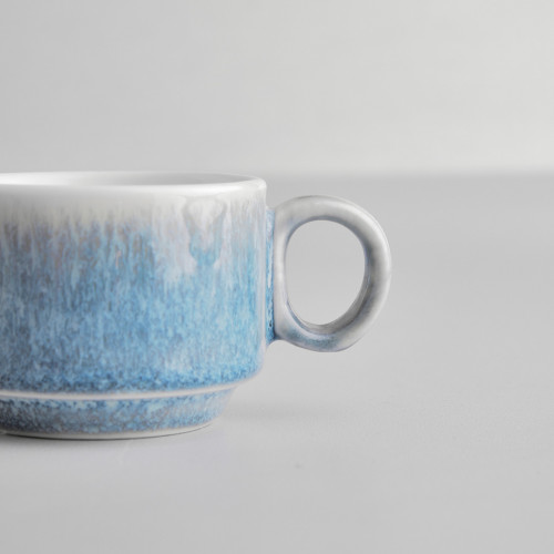Gaia Caldera Grey Espresso Cup Stackable