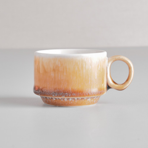 Gaia Caldera Yellow Espresso Cup Stackable