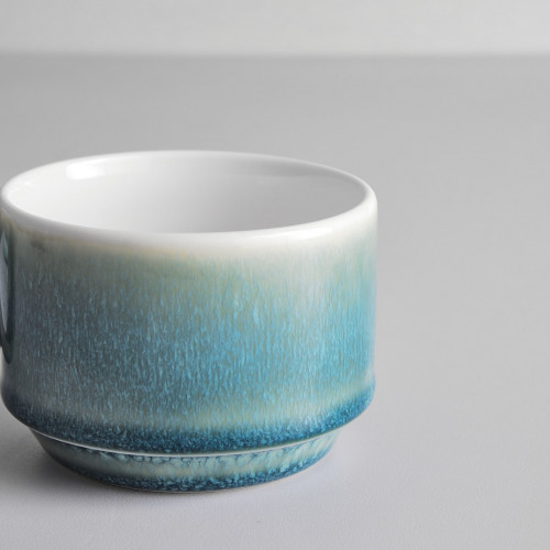 Gaia Caldera Green Coffee Cup Stackable 2