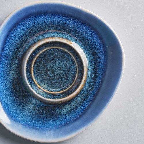Gaia Caldera Blue Tea/Coffee Saucer 3