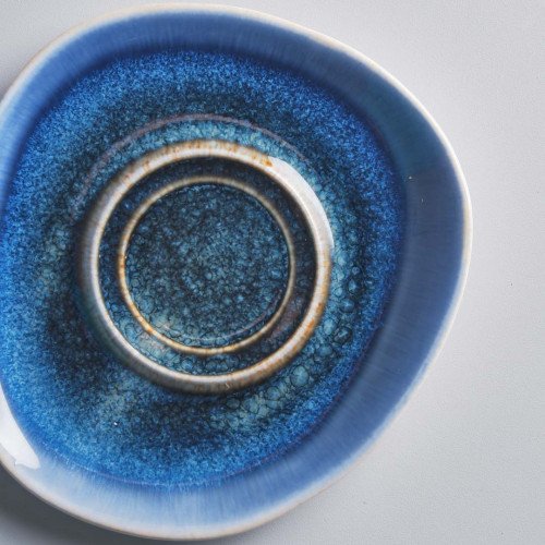 Gaia Caldera Blue Tea/Coffee Saucer 3