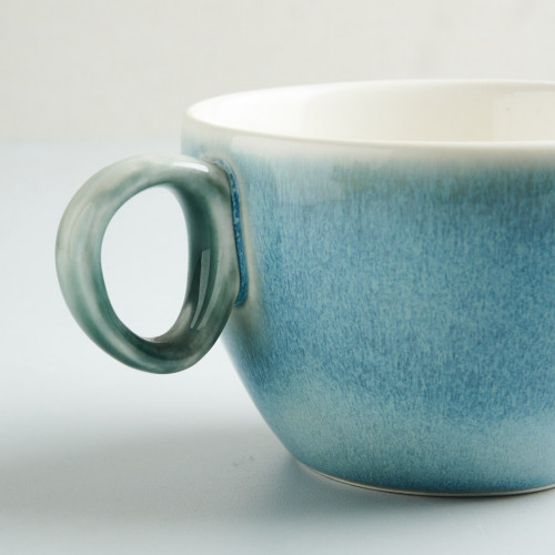 Gaia Caldera Grey Cappuccino Cup 3