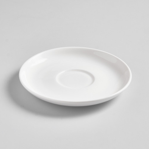Ora White Coffee Saucer Stackable