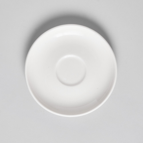 Ora White Coffee Saucer Stackable 3