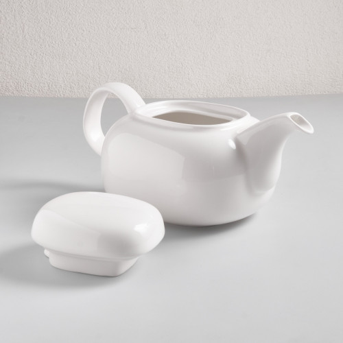 Ora White Teapot Large 4-6 cup 120cl 3