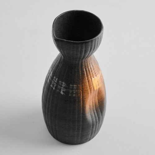 Dark Brown Fusion Sake Bottle 250ml 2