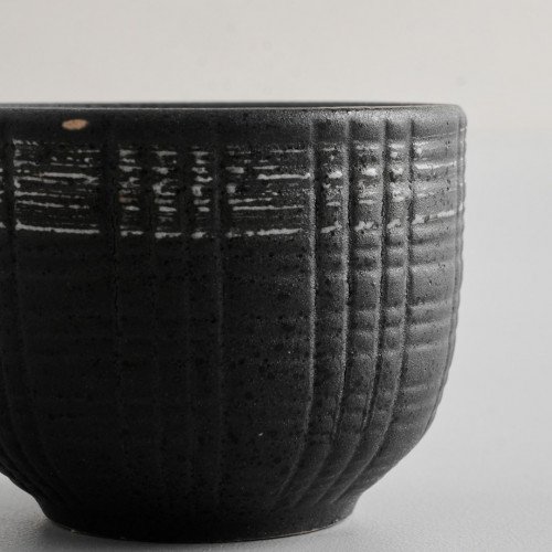 Dark Brown Fusion Sake Cup 50ml 3