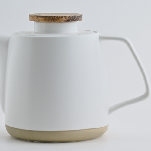 Duquet Teapot W01 875ml - Bone White 2