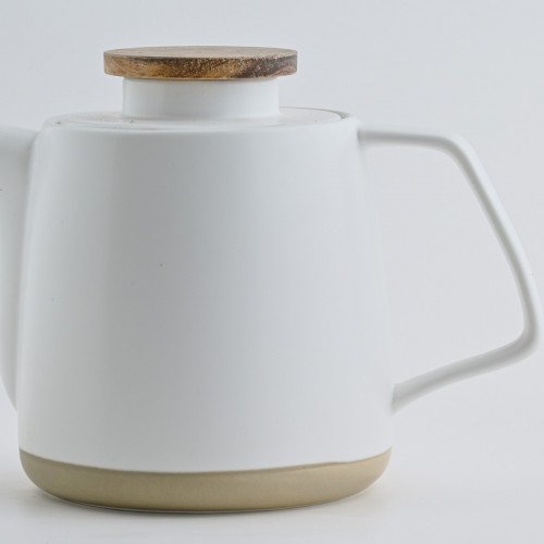 Duquet Teapot W01 875ml - Bone White 2