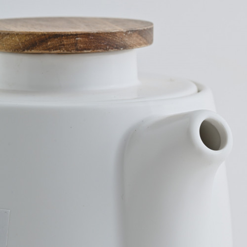 Duquet Teapot W01 875ml - Bone White 3