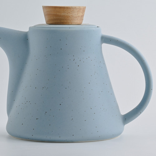 Duquet Teapot BL03 825ml - Daisy Blue 2