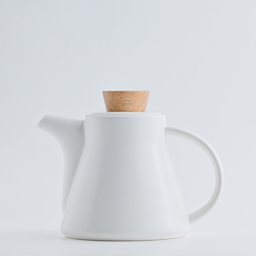 Duquet Teapot W03 825ml - Bone White