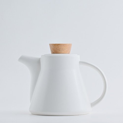 Duquet Teapot W03 825ml - Bone White
