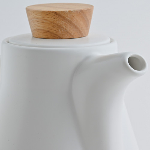 Duquet Teapot W03 825ml - Bone White 3