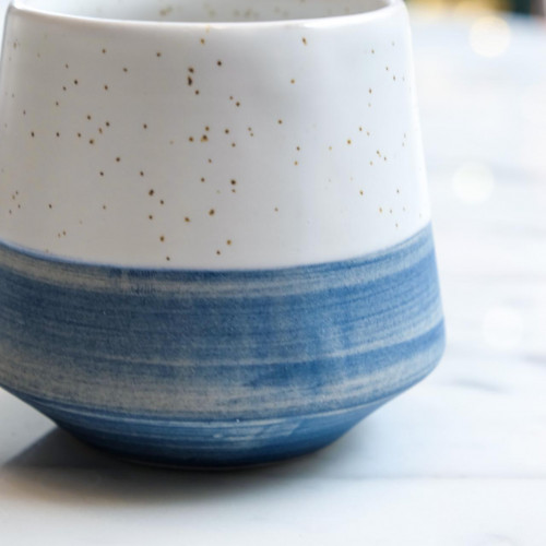 Gradient Handleless Mug 300ml - Blue 3