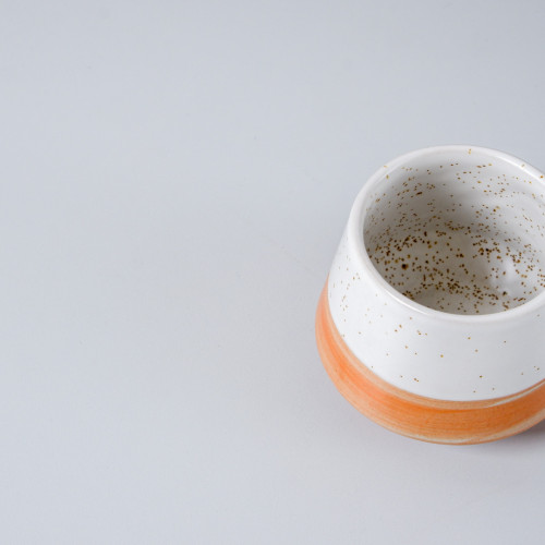 Gradient Handleless Mug 200ml - Apricot 4