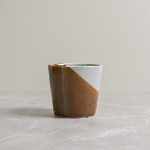 Dual-glaze Mug Brown 225ml