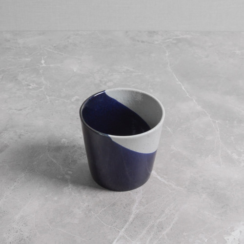 Dual-glaze Mug Navy Blue 225ml 2