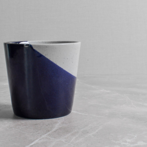 Dual-glaze Mug Navy Blue 225ml 3