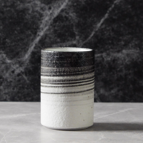 Black Stripes Tall Kicho Mug 200ml