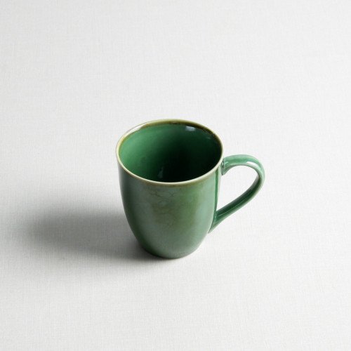 Polished Green Mug 325ml 3