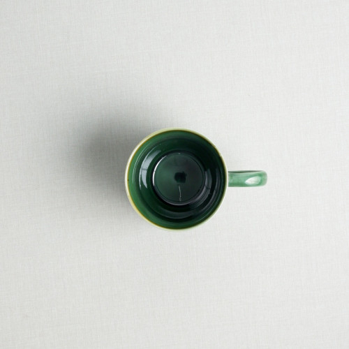 Polished Green Mug 325ml 4