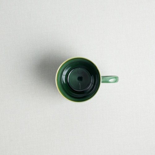 Polished Green Mug 325ml 4