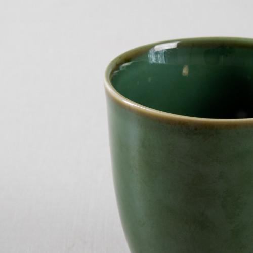 Polished Green Mug 325ml 6