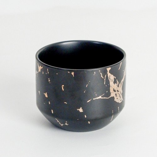 Duquet Mug GS01 225ml Gold Splash Black 5
